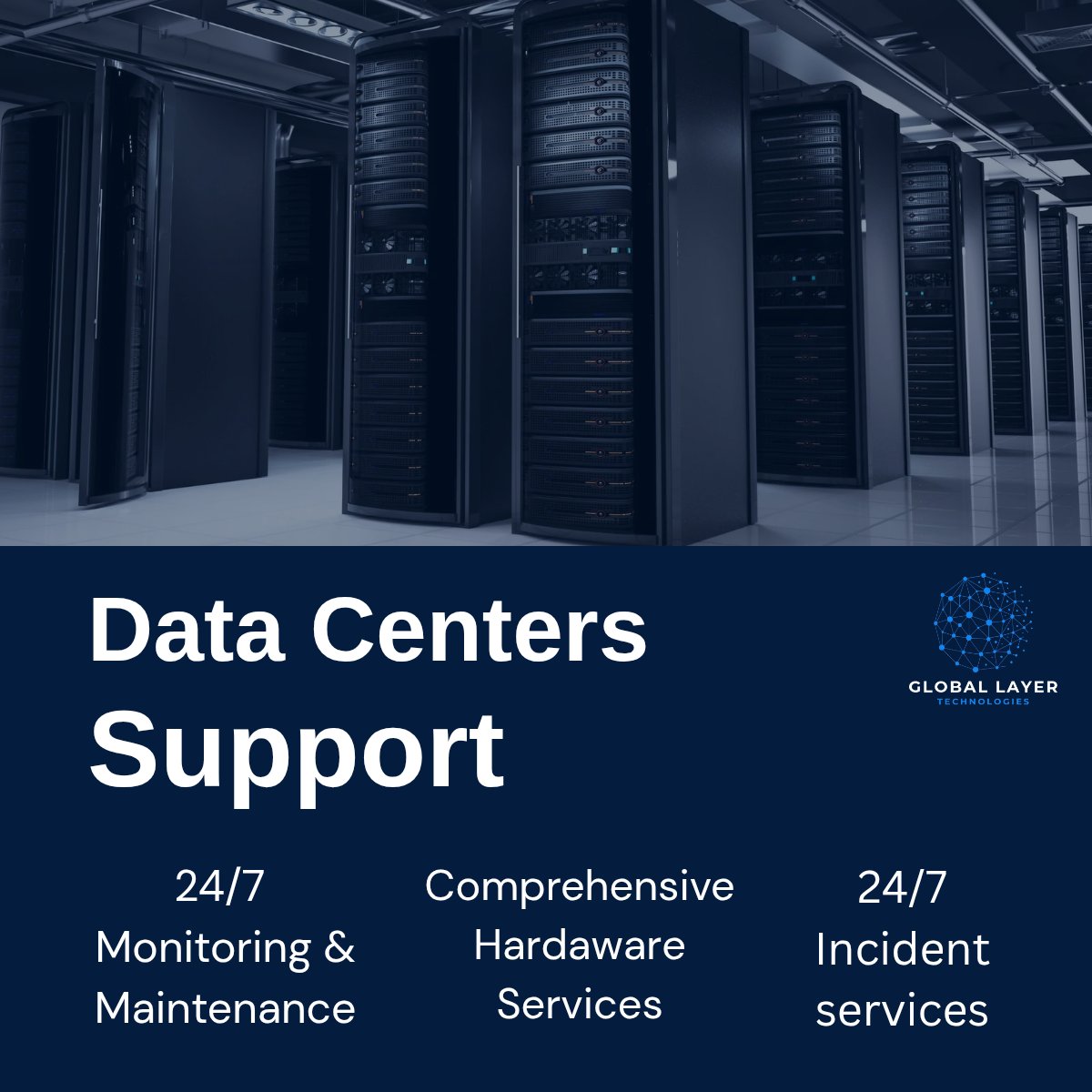 global_layer's tweet image. 𝐌𝐚𝐱𝐢𝐦𝐢𝐳𝐞 𝐔𝐩𝐭𝐢𝐦𝐞 𝐖𝐢𝐭𝐡 𝐏𝐫𝐨𝐚𝐜𝐭𝐢𝐯𝐞 𝐃𝐚𝐭𝐚 𝐂𝐞𝐧𝐭𝐞𝐫𝐬 𝐌𝐚𝐧𝐚𝐠𝐞𝐦𝐞𝐧𝐭

𝐒𝐞𝐫𝐯𝐢𝐧𝐠 𝐂𝐥𝐢𝐞𝐧𝐭𝐬 𝐢𝐧 𝟏𝟏𝟎+ 𝐂𝐨𝐮𝐧𝐭𝐫𝐢𝐞𝐬 | 𝐑𝐚𝐩𝐢𝐝 𝐎𝐧-𝐒𝐢𝐭𝐞 𝐒𝐮𝐩𝐩𝐨𝐫𝐭 | 𝐑𝐞𝐥𝐢𝐚𝐛𝐥𝐞 𝐈𝐬𝐬𝐮𝐞 𝐑𝐞𝐬𝐨𝐥𝐮𝐭𝐢𝐨𝐧