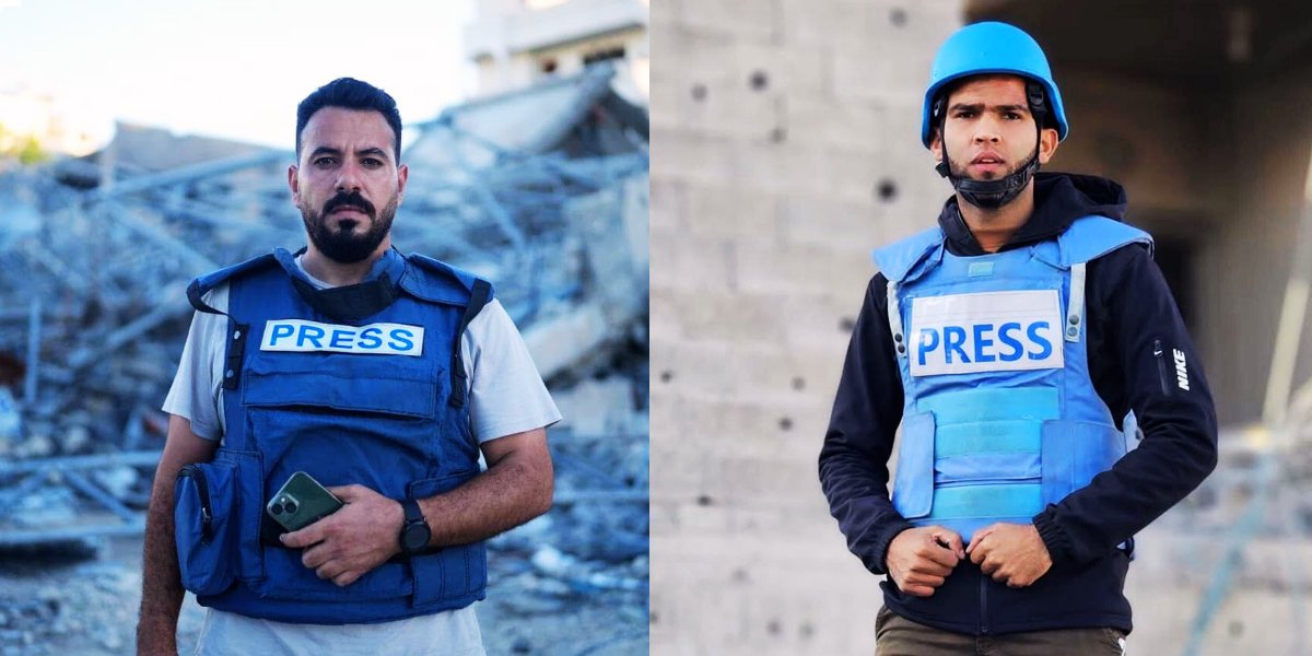 #Palestine🇵🇸: [UPDATE 08.05.2025] <a href="/InfoPJS/">نقابة الصحفيين الفسطينيين P.J.S</a> confirmed that journalists Yahya Subaih &amp; Nour El-Din Abdo were killed as a result of Israeli bombings. We mourn their deaths and call for justice. Impunity for Israel cannot continue. This massacre must stop!
➡️ ifj.org/media-centre/n…