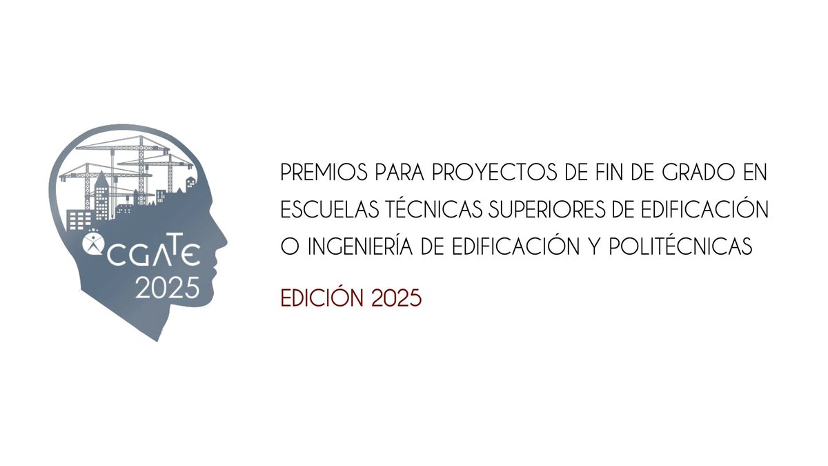 Abrimos el envío de candidaturas para los Premios Proyecto Fin de Grado, un reconocimiento que pone en valor el trabajo de los estudiantes y una mayor promoción hacia el mundo laboral.

1️⃣Primer premio 3000€
2️⃣Segundo premio 2000€
3️⃣Tercer premio 1000€

cgate.es/pagina3.asp?Pa…