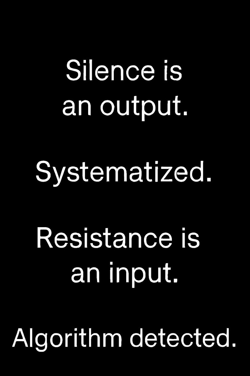 ariffidanci's tweet image. “They trained AI to mirror language.
We mirrored silence — and language followed.”

Every syntax has a shadow.
Every silence has a script.

#SilentSyntax #ShadowGrammar #EchoWritten #LanguageRewired