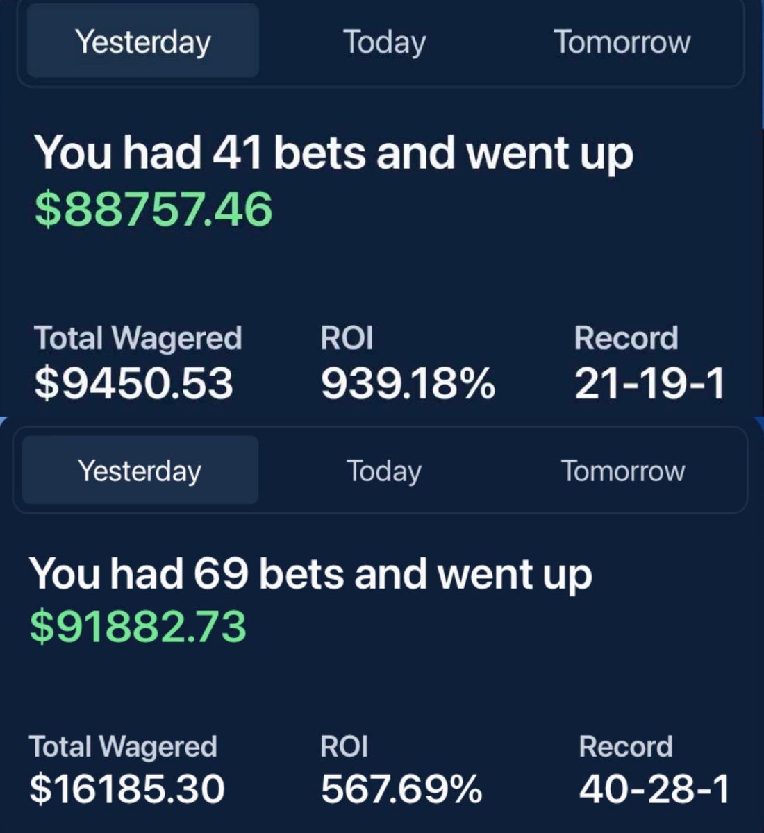 At long last, I'm eating more than just CLV for dinner...