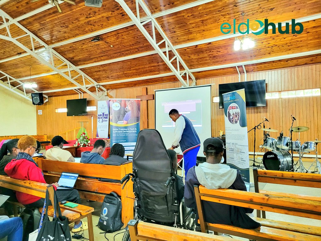 eldohubacademy's tweet image. Leo ni #Thursday na tuko church for digital skills and tech training at Sirikwa Pentecostal Fellowship Center, #Eldoret.

Epic insights on tech careers, hands-on demos, and serious networking.
If you’re not at EldoHub Academy... 👀what are you waiting for? Tujiite kamkutano!
