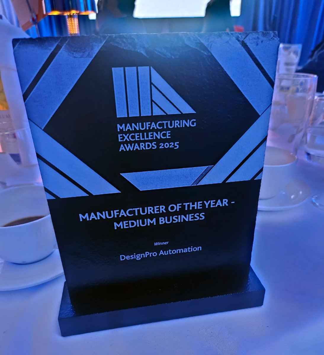 DesignProLtd's tweet image. 🏆 WE ARE WINNERS!
Last night at the @ManufAwards, DesignPro Automation was crowned Manufacturer of the Year - Medium Business!
We're incredibly proud to stand alongside the remarkable #manufacturing companies recognised last night at the Crowne Plaza Santry.
#MEAwardsIRL