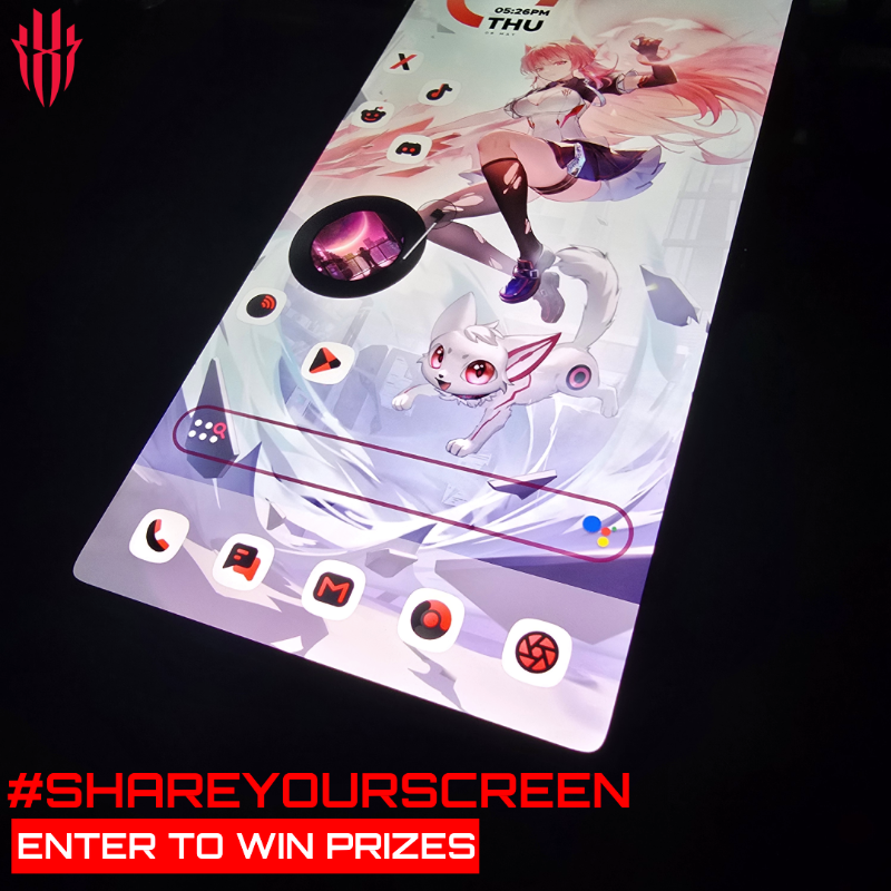 redmagicgaming's tweet photo. 📱 It’s time to show off your homescreens.
Join the #ShareYourScreen challenge and flex your home screen setup to the world!
🎁 Prizes up for grabs:
3x #REDMAGIC10Air: Twilight
3x VC Cooler 6 Pro
3x Mora Blocks
Read the full rules on how to enter here: