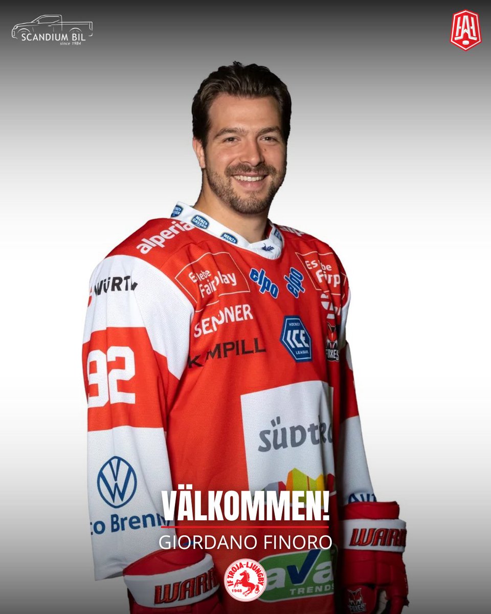 Giordano Finoro skriver på för IF Troja-Ljungby!

🗞️Läs mer på troja-ljungby.com
🤝 Lagbygget presenteras i samarbete med Scandium Bil