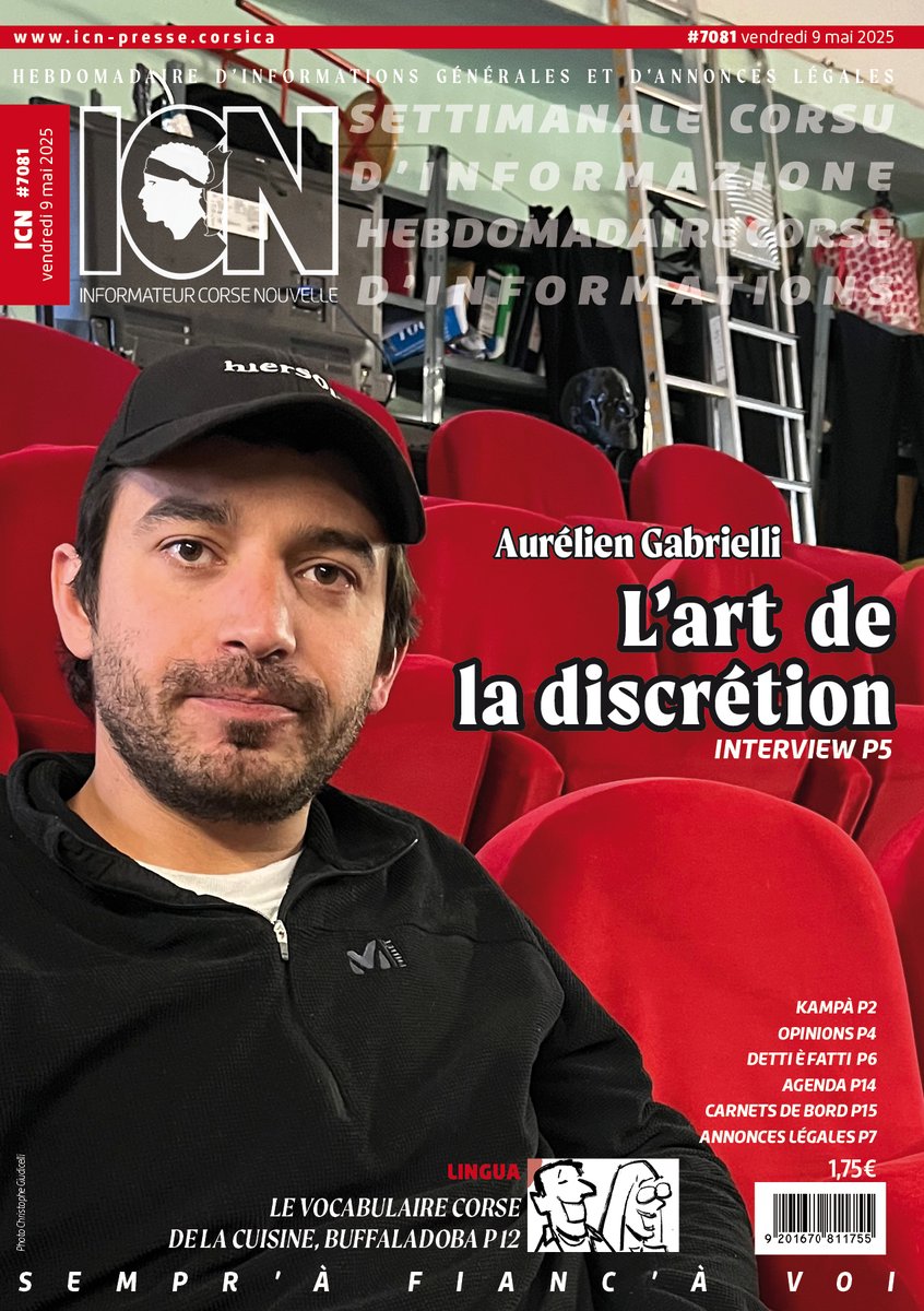 La un de cette semaine
#AurélienGabrielli #Lingua