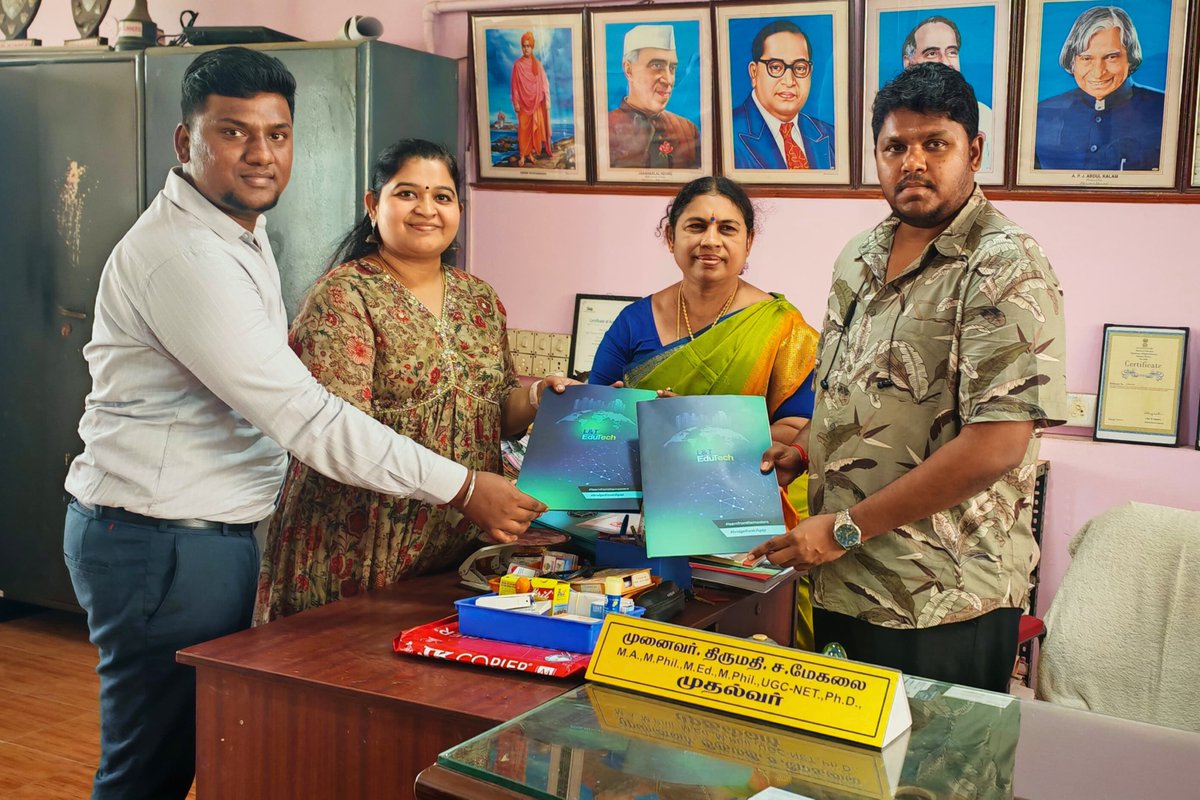 lntedutech's tweet image. L&amp;amp;T EduTech partners with OM Shanti Arts and Science College, Sriperumbudur, to empower 300 learners through the LearnKonnect platform. 

#LnTEduTech #OMShantiCollege #LearnKonnect #FutureReady