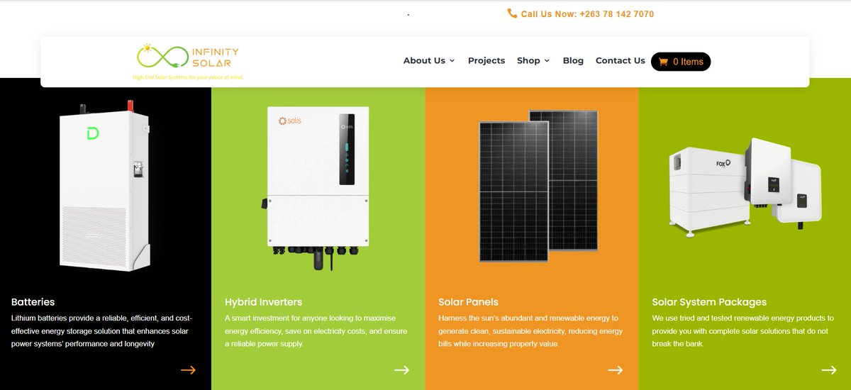infinitysolar.co.zw/shop/ Great to see the positive feedback. Check us out for all our solar needs