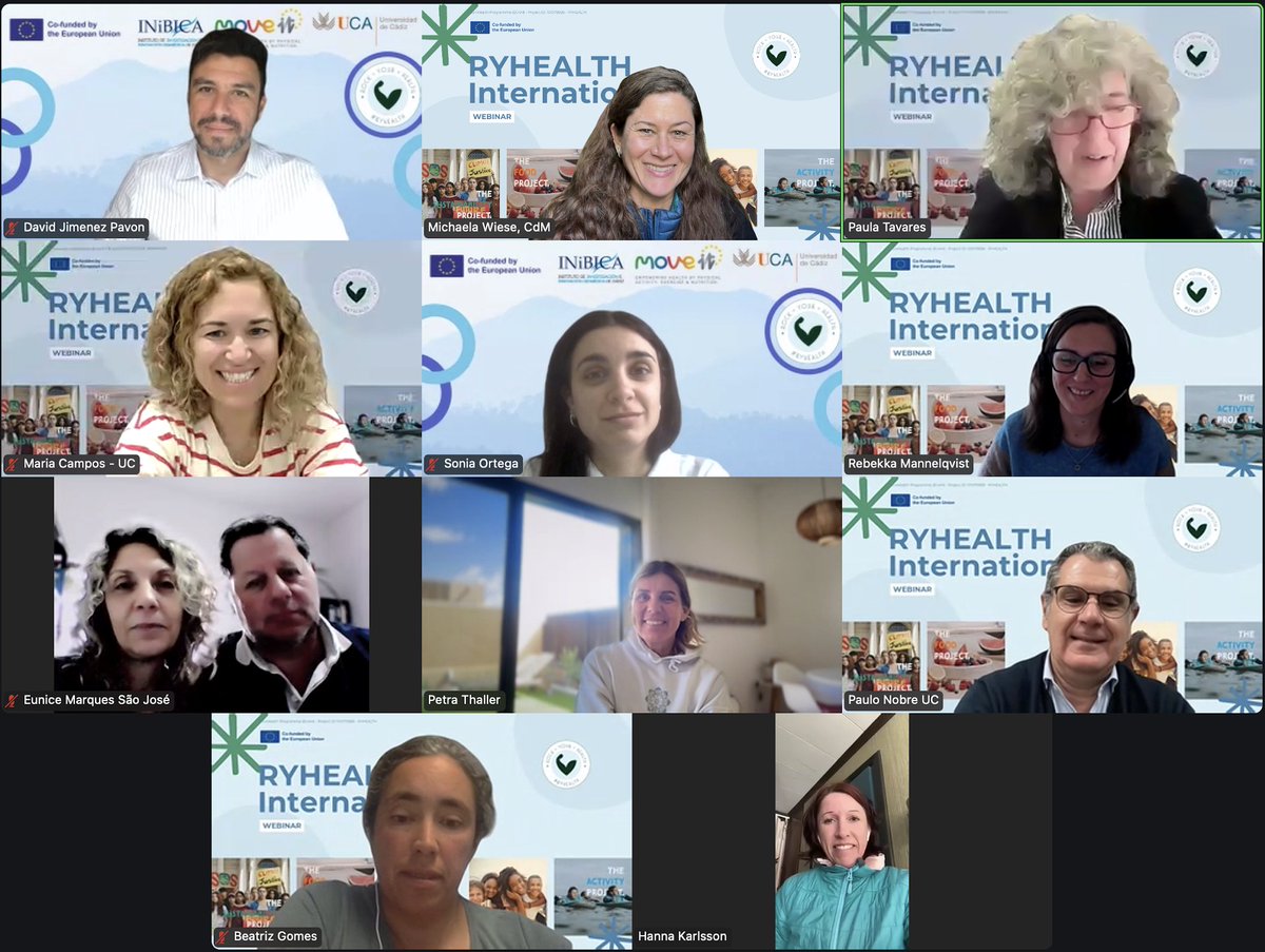 RYHEALTH International webinar wrapped with impact: ryhealth.net/entry/ryhealth…
💪 More movement 🥦 Smarter eating 🌱 Greener habits 🧠 Stronger minds
🧰 50+ free tools for parents, teacher &amp; students 👉 ryhealth-hub.eu
#RYHEALTH #EU4Health #HealthyFuture #WellbeingInSchools