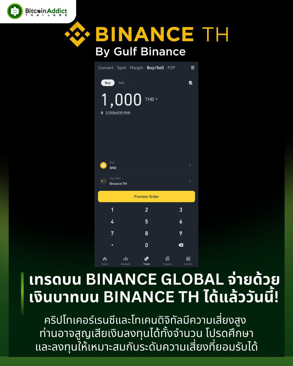 Bitcoin Addict Thailand tweet media