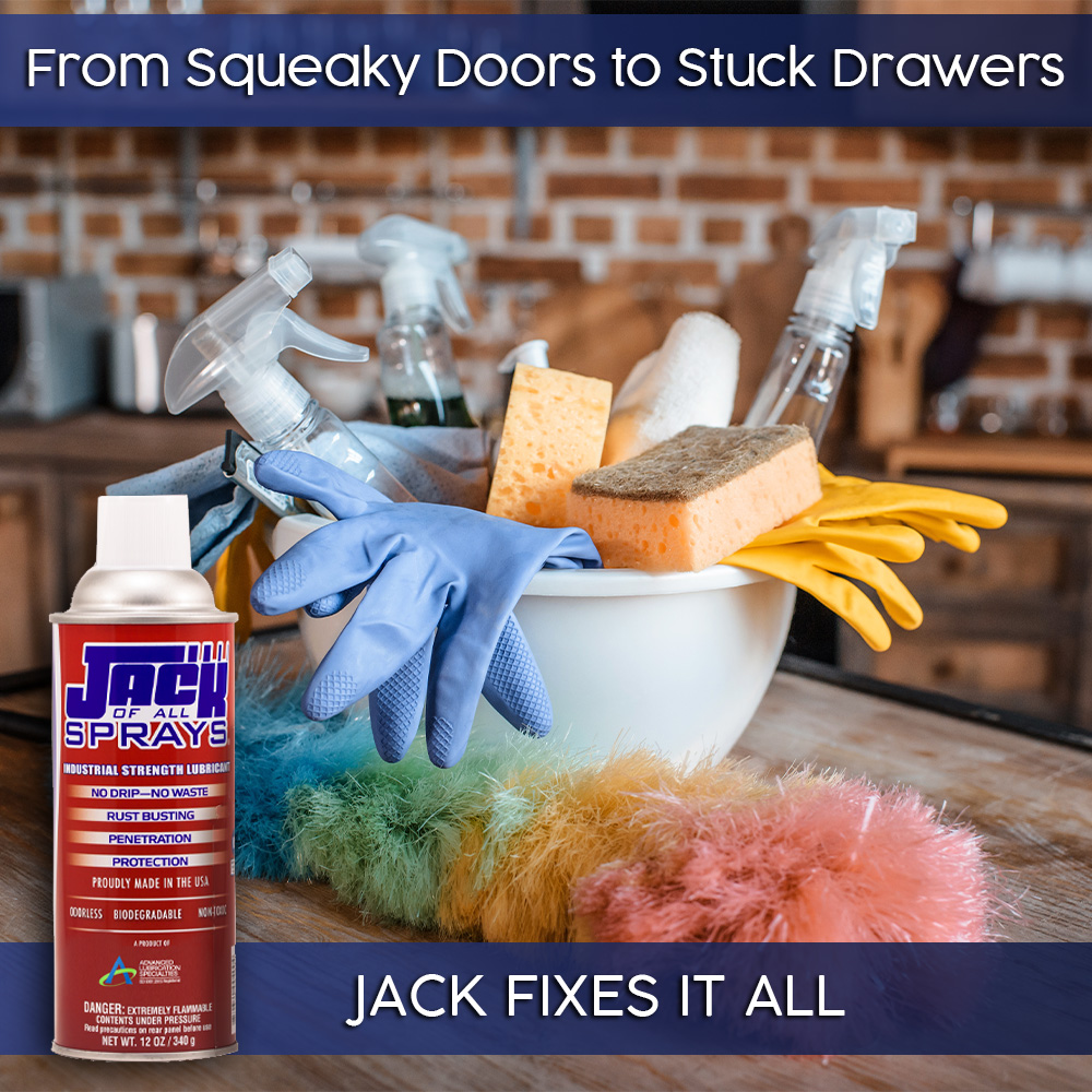 JackofallSprays's tweet image. Spring cleaning just got serious. 💪 From squeaky doors to stuck drawers—Jack of All Sprays FIXES IT ALL.
One can. Endless solutions. 🧰

#JackOfAllSprays #SpringFix #HomeMaintenance #FixItWithJack