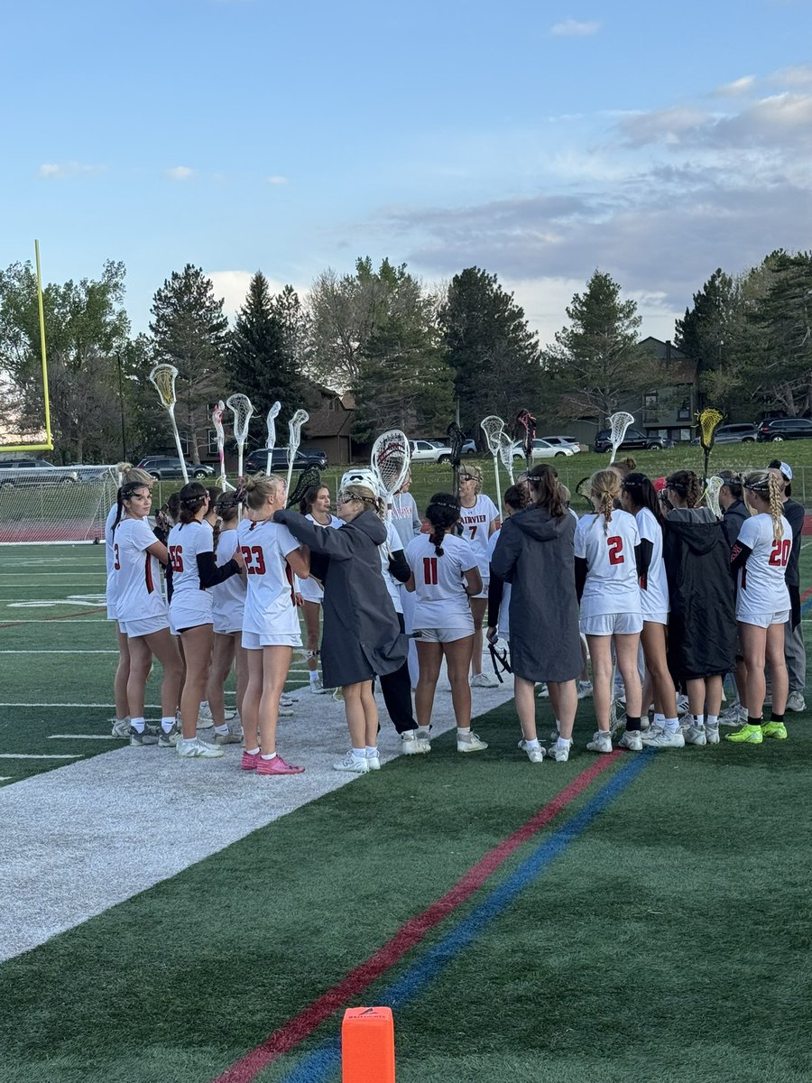 Fairview Lacrosse with the victory over Pine Creek.  Sko Knights!!!