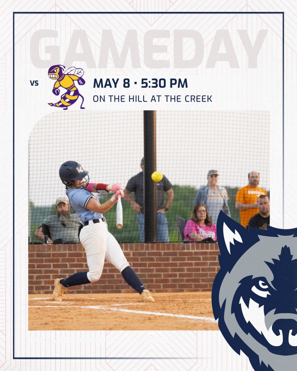 ‼️GAMEDAY‼️

Wolves play for a District Championship tonight on The Hill at The Creek! It’s a Whiteout with first pitch at 5:30pm! 

Due to potential weather threat we will make a decision at 1pm if we will play or reschedule for tomorrow.