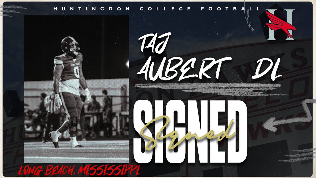 Welcome to the nest, Taj Aubert! 

DL from Long Beach, MS! #WHOOP