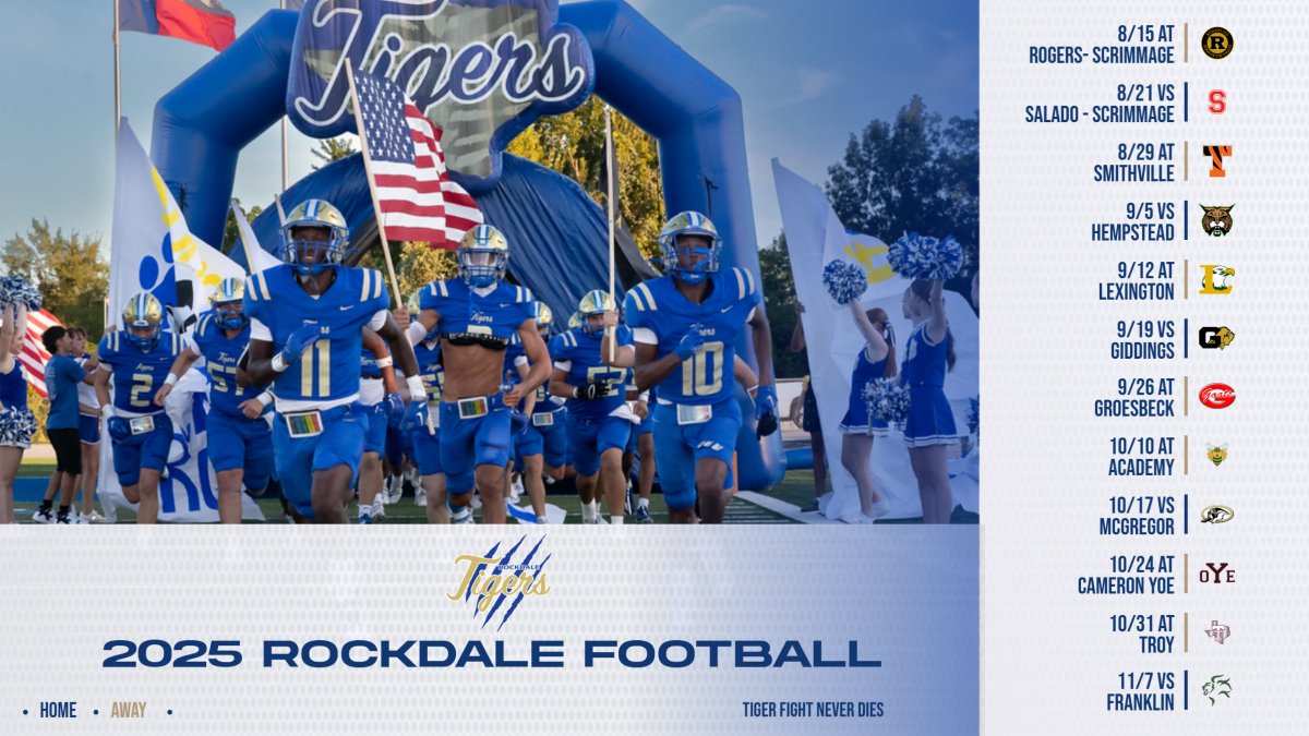 Rockdale Tigers (@rtxtigers) on Twitter photo 