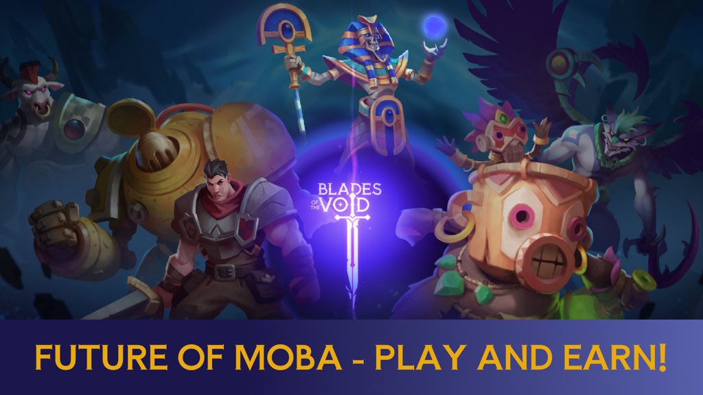 villyjoke's tweet photo. The Void is ALIVE with @BladesoftheVoid! This Web3 MOBA is serving next-level chaos and cosmic swagger—here’s the electrifying scoop on what makes it a game-changer: 🗡️ #BladesOfTheVoid #Web3MOBA #VoidVibes https://t.co/eCTLYNl3Vi