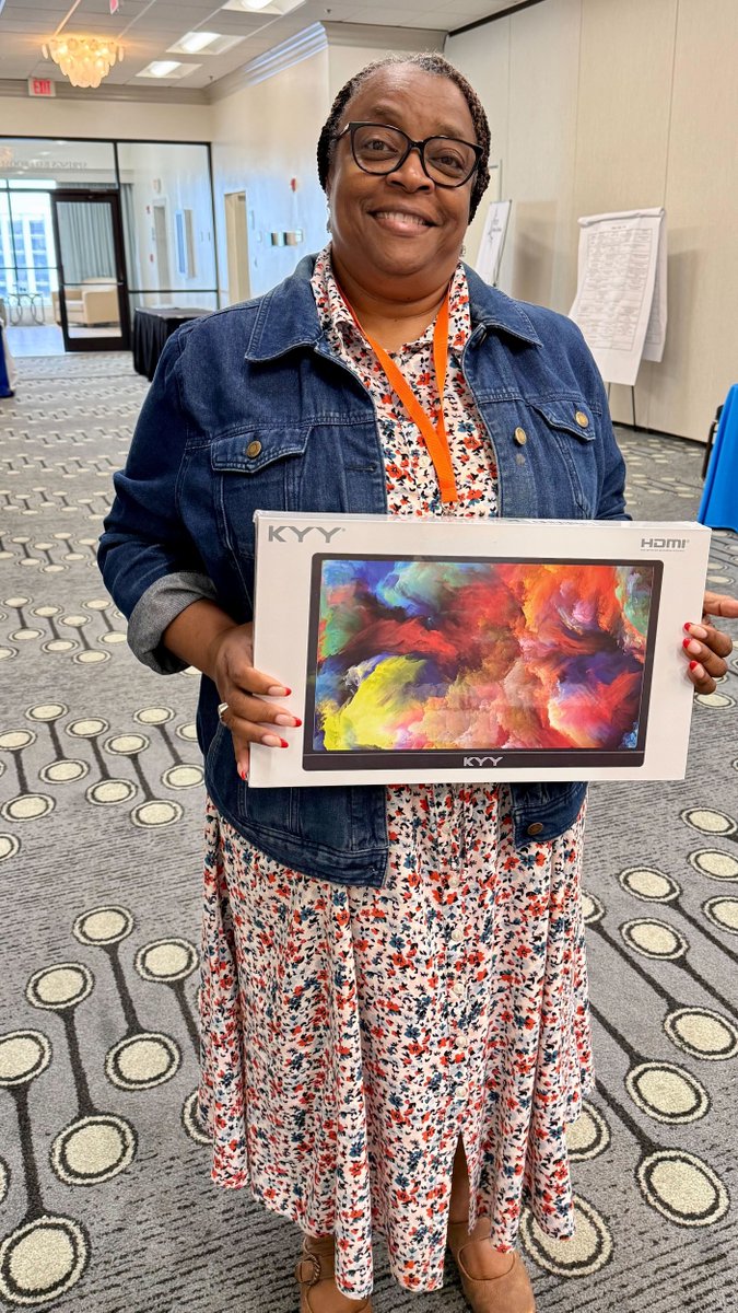 🎉 That’s a wrap on the 2025 National Southeast #PSUG Event! Big congratulations to Daphne Walley from Orangeburg County School District for winning the portable laptop monitor giveaway!