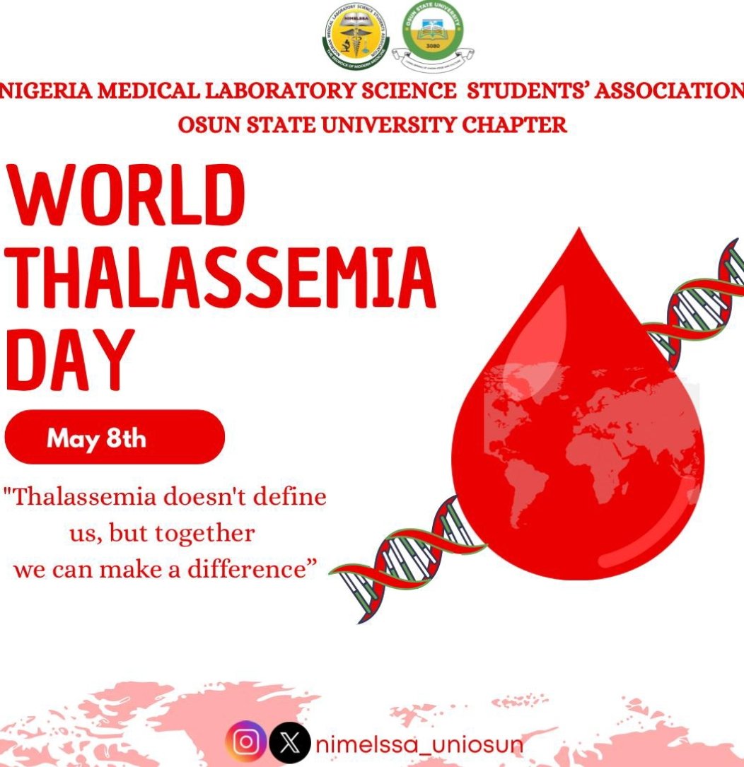 In the heart of the medical laboratory, where science meets compassion, we analyze the stories hidden in every drop of blood. Thalassemia—a silent genetic battle, that affects millions worldwide, yet awareness remains low. Let's make a difference together!!!