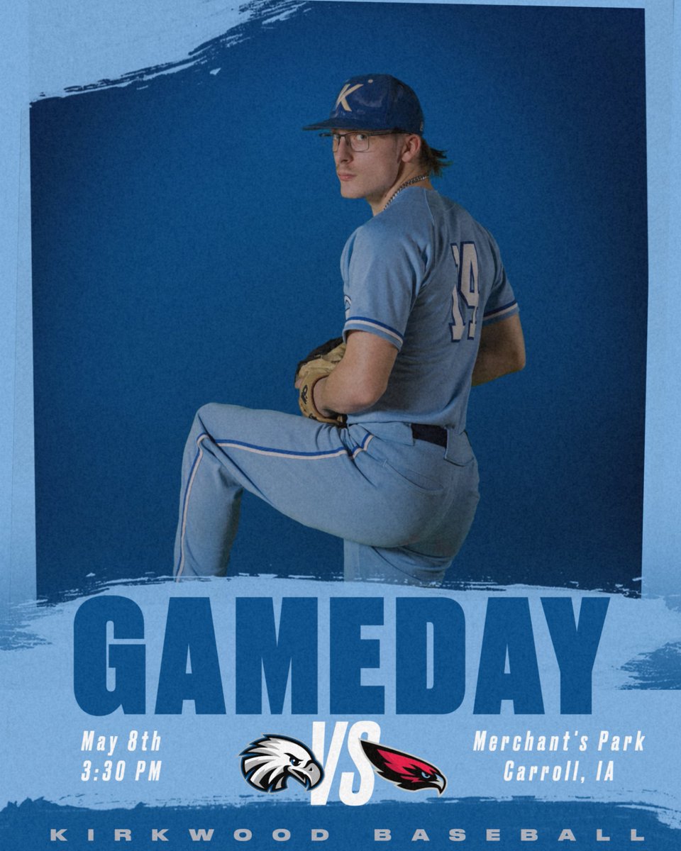 Kirkwood Eagles (@kirkwoodeagles) on Twitter photo BASEBALL
Tournament Time!
🆚 Northeast
🕐 3:30 PM
📍 Merchant's Park I Carroll, IA
🔗iccacsportsnetwork.com/?B=2409423
#GoEagles🦅⚾️ |
<a href="/KCC_BSB/">Kirkwood Baseball</a> BASEBALL
Tournament Time!
🆚 Northeast
🕐 3:30 PM
📍 Merchant's Park I Carroll, IA
🔗iccacsportsnetwork.com/?B=2409423
#GoEagles🦅⚾️ |
<a href="/KCC_BSB/">Kirkwood Baseball</a>