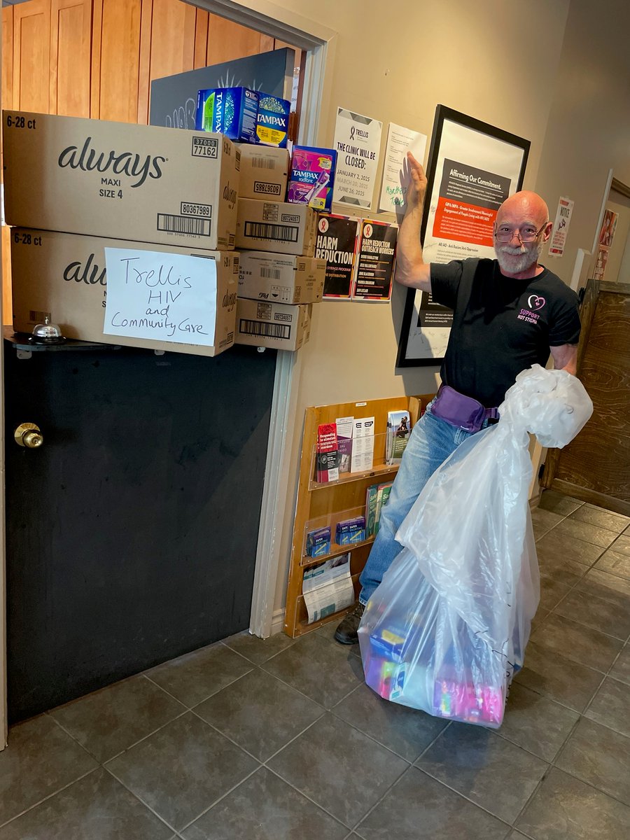 #ThankfulThursday ⭐️
#PeriodPromise donations are reaching local agencies across KFL&amp;A! Thanks to workplaces, collection sites &amp; individuals who supported this campaign.
Your support helps ensure access to menstrual products &amp; dignity for all. 
Learn more: unitedwaykfla.ca/periodpromise