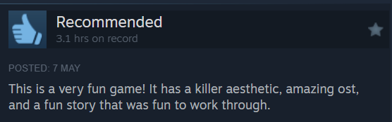 thank you ✨SO MUCH✨ for all the reviews our game has received on Steam so far!!!

If you've enjoyed FREERIDE, please consider leaving a review too — it helps a small indie team like ours a ton!
