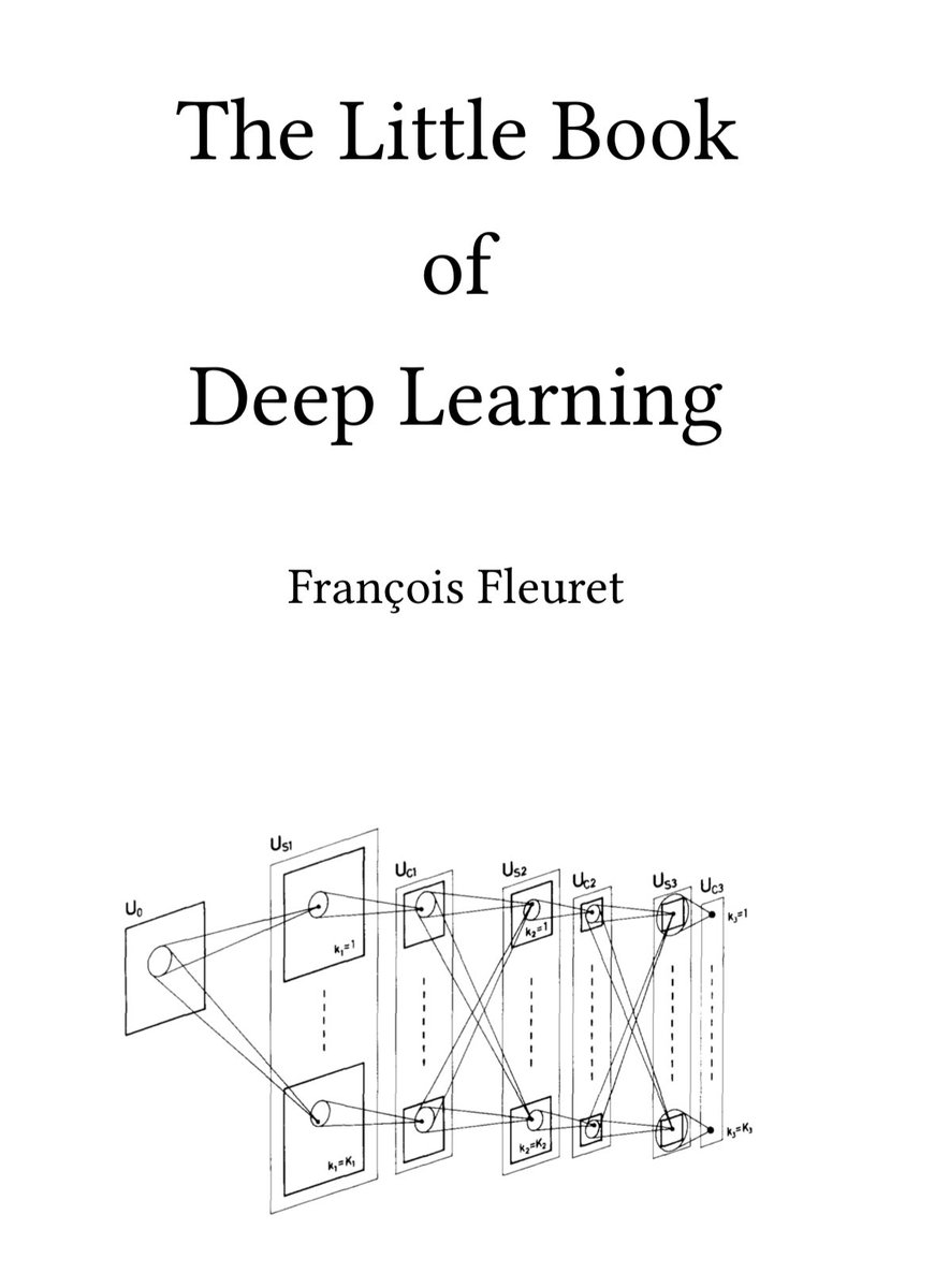Hesamation's tweet image. this book actually exists for free, “the little book of deep learning” by @francoisfleuret. best to refresh your mind about DL basics:
&amp;gt; foundations of machine learning 
&amp;gt; how models train
&amp;gt; common layers (dropout, pooling…)
&amp;gt; basic intro to LLMs
actually optimized for mobile.