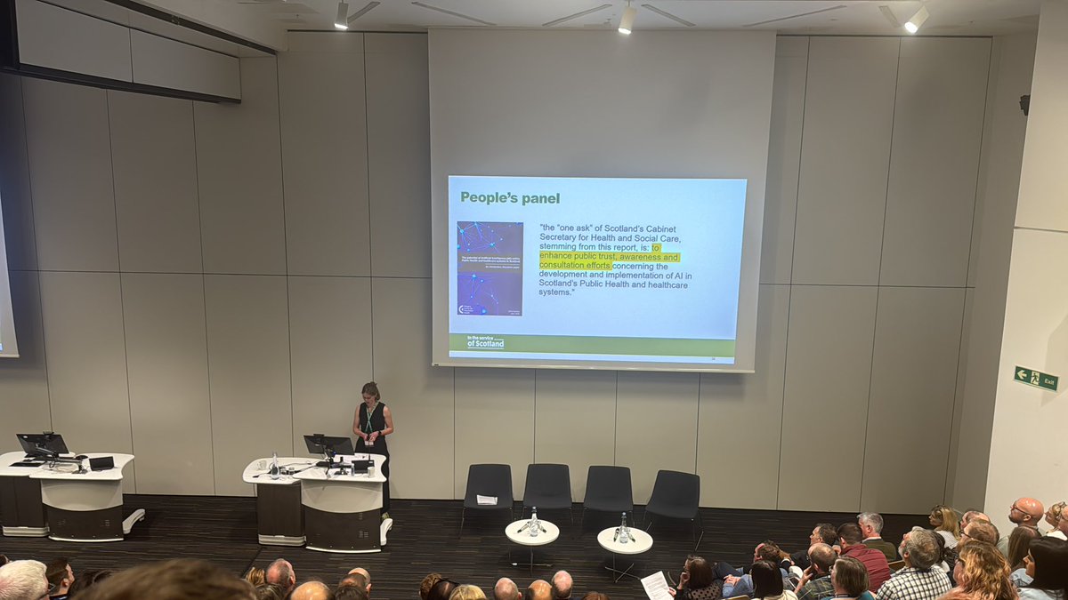 We need to involve people in the development of AI, says Houston, so Scottish Government will be holding a ‘people’s panel’ this summer to investigate how the public views the technology and what can be done to enhance trust #FSCloudDataAI 👇