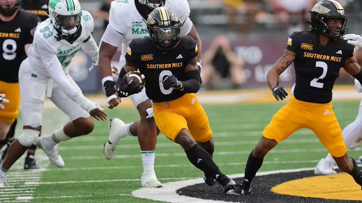 Ty MontsDeOca (@ty_montsdeoca) on Twitter photo Thankful to have received a offer from the University of Southern Mississippi.🖤💛
<a href="/polk_way/">PolkWay</a>
<a href="/DylanOliver23/">PolkwayDylan</a>
<a href="/RealNews102/">Drew Johnson</a>
<a href="/JohnGarcia_Jr/">John Garcia, Jr.</a>
<a href="/adamgorney/">Adam Gorney</a>
<a href="/ChadSimmons_/">ChadSimmons</a>
<a href="/H2_Recruiting/">Hasani (H2) | Football Recruiting</a>
<a href="/Anthony34352017/">Coach Russell</a>
<a href="/SouthernMissFB/">Southern Miss Football</a>
<a href="/aarondobson17/">Aaron Dobson 3</a>
<a href="/FMMinerFootball/">Fort Meade Football</a> Thankful to have received a offer from the University of Southern Mississippi.🖤💛
<a href="/polk_way/">PolkWay</a>
<a href="/DylanOliver23/">PolkwayDylan</a>
<a href="/RealNews102/">Drew Johnson</a>
<a href="/JohnGarcia_Jr/">John Garcia, Jr.</a>
<a href="/adamgorney/">Adam Gorney</a>
<a href="/ChadSimmons_/">ChadSimmons</a>
<a href="/H2_Recruiting/">Hasani (H2) | Football Recruiting</a>
<a href="/Anthony34352017/">Coach Russell</a>
<a href="/SouthernMissFB/">Southern Miss Football</a>
<a href="/aarondobson17/">Aaron Dobson 3</a>
<a href="/FMMinerFootball/">Fort Meade Football</a>