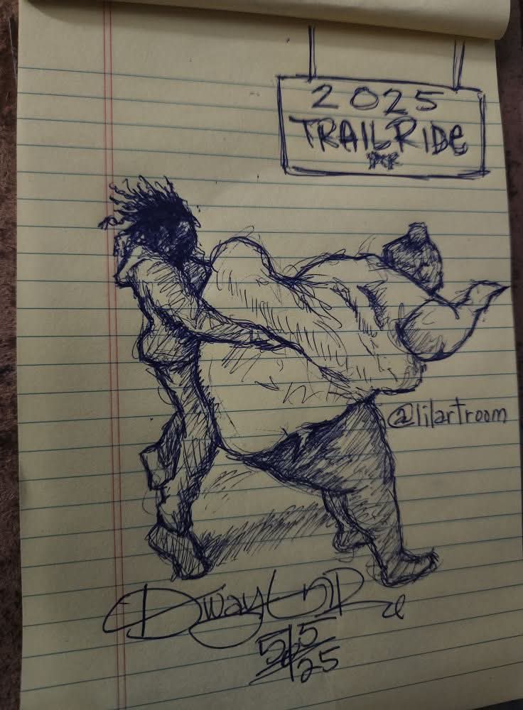 How some of y'all homies be looking at them trail rides... #lilartroom #trailride