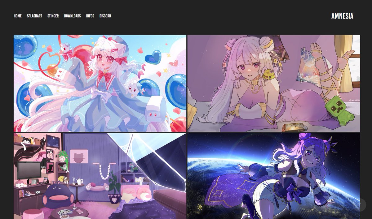 Gawramnesia's tweet image. Finally sat down to update my Adobe portfolio today ≽(•⩊ •マ≼
Feels good to tidy things up a bit.
Link’s in bio if you’re curious ദ്ദി/ᐠ。‸。ᐟ\