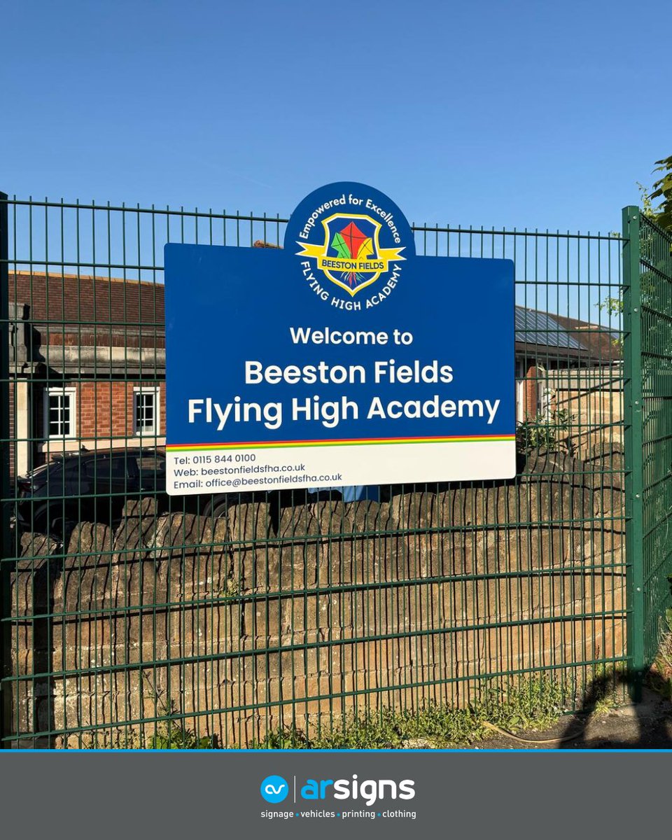 🐣 Making the Most of the recent holidays 🏫✏️

While students enjoyed their Easter holidays, our team at AR Signs was hard at work transforming empty school buildings with fresh signage and graphics!