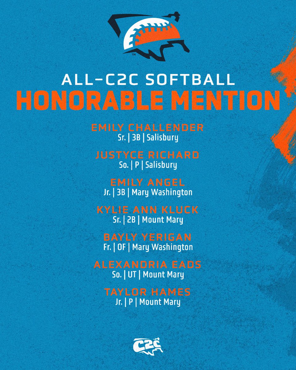 🚨 𝗕𝗥𝗘𝗔𝗞𝗜𝗡𝗚 𝗡𝗘𝗪𝗦 🚨

2025 C2C Softball All-Conference Honors Announced

🥎 c2csports.com/x/ggp9w

#C2CSB // #D3Softball