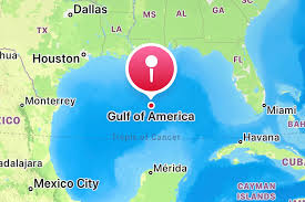 Bye-bye, “Gulf of Mexico.” Actions have consequences.

Cry harder. 🇺🇸