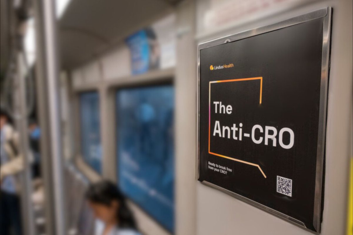 Catch us in Kendall Square! If you’re in Boston, you may see our ads on the digital liveboards at Kendall Square T station or inside the redline.

Wondering what makes us the anti-CRO? Learn more: eu1.hubs.ly/H0jXHq30

#clinicalresearch #biotech #pharma #clinicaltrials #cro