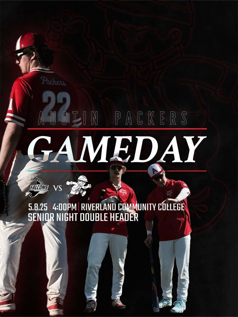 Ahs_Baseball23's tweet image. Gameday vs Faribault. Double header and Senior Night!