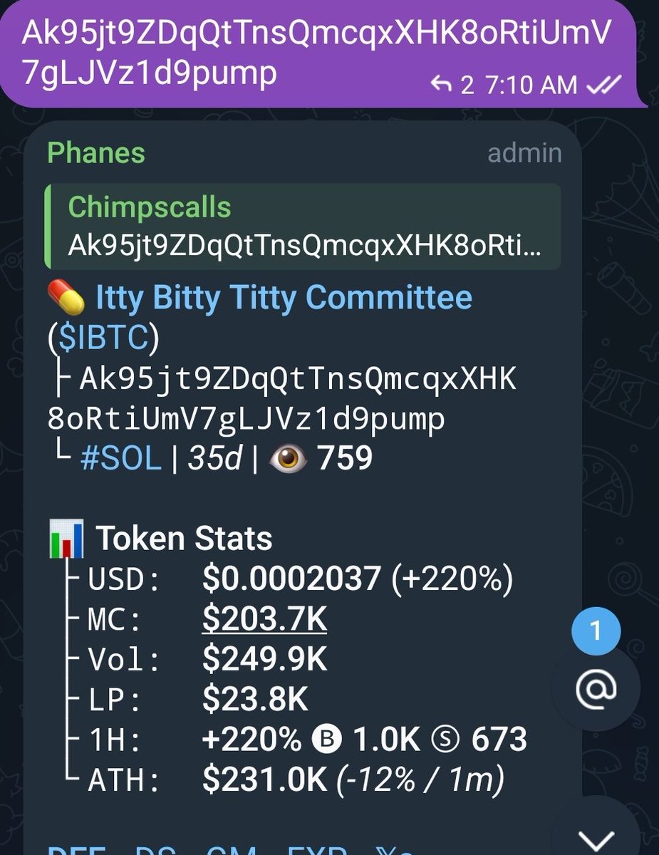 MikeyCalls1's tweet image. #IBTC

CA:Ak95jt9ZDqQtTnsQmcqxXHK8oRtiUmV7gLJVz1d9pump