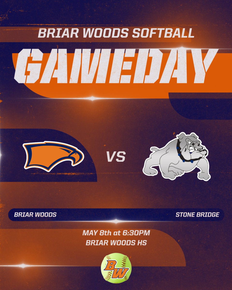 BW Softball looks for the season sweep against Stone Bridge.  Go Falcons!