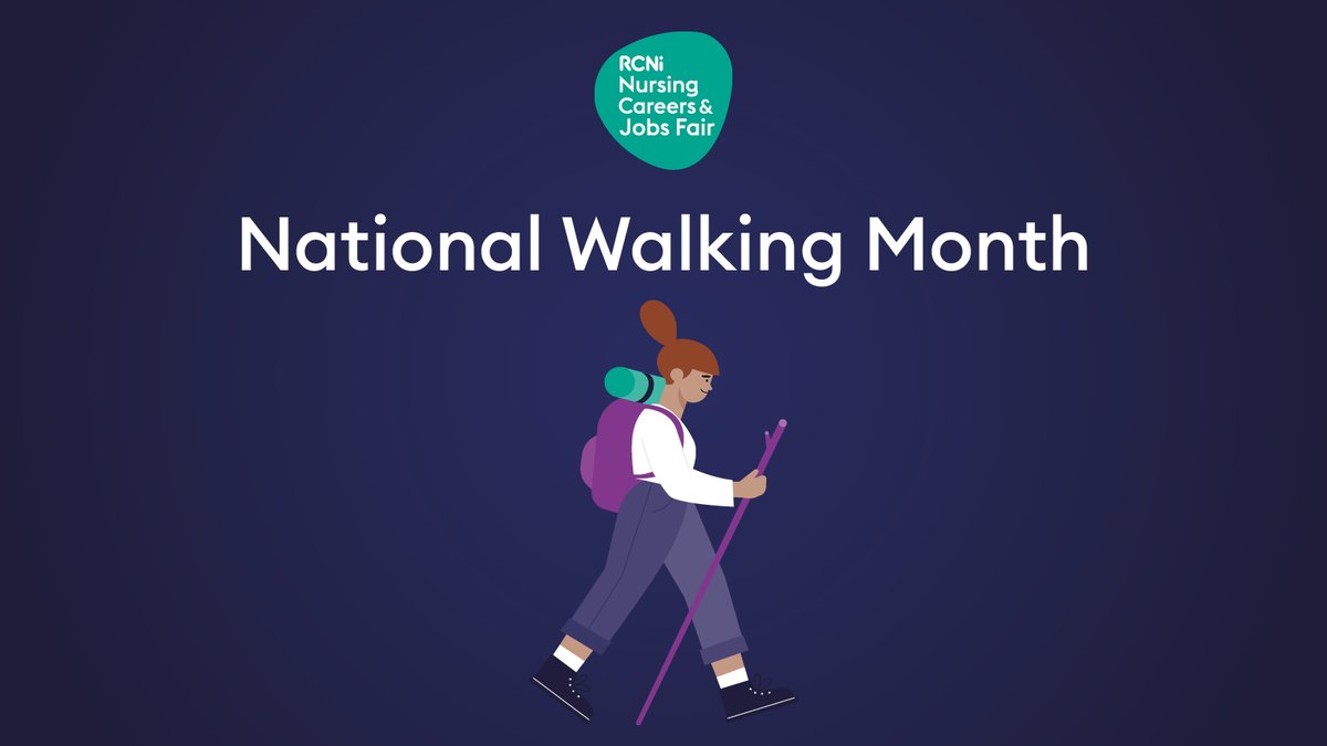 👟 On average, nursing staff walk 4-5 miles per shift.

This #NationalWalkingMonth, take a moment to step outside and breathe.

You deserve it! 💙 

#NursingJourney #RCNiCareers #NursingProfession #RCNiCareersandJobsFair #NurseLife #NationalWalkingMonth