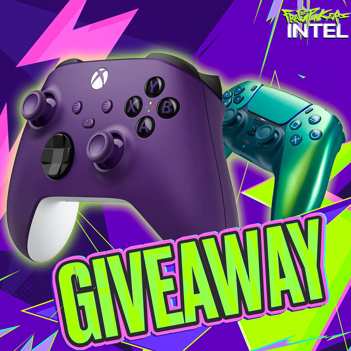FragPunk Intel (@fragpunkers) on Twitter photo ‼CONTROLLER GIVEAWAY
We're giving away 2 Xbox Series X|S Controllers and 2 PS5 Controllers!
👍Like + Retweet
🚶♂️Follow <a href="/FragPunkers/">FragPunk Intel</a> on X, Instagram, YouTube and Tiktok (links below)
💭Comment which controller you want
📅Ends May 15th ‼CONTROLLER GIVEAWAY
We're giving away 2 Xbox Series X|S Controllers and 2 PS5 Controllers!
👍Like + Retweet
🚶♂️Follow <a href="/FragPunkers/">FragPunk Intel</a> on X, Instagram, YouTube and Tiktok (links below)
💭Comment which controller you want
📅Ends May 15th