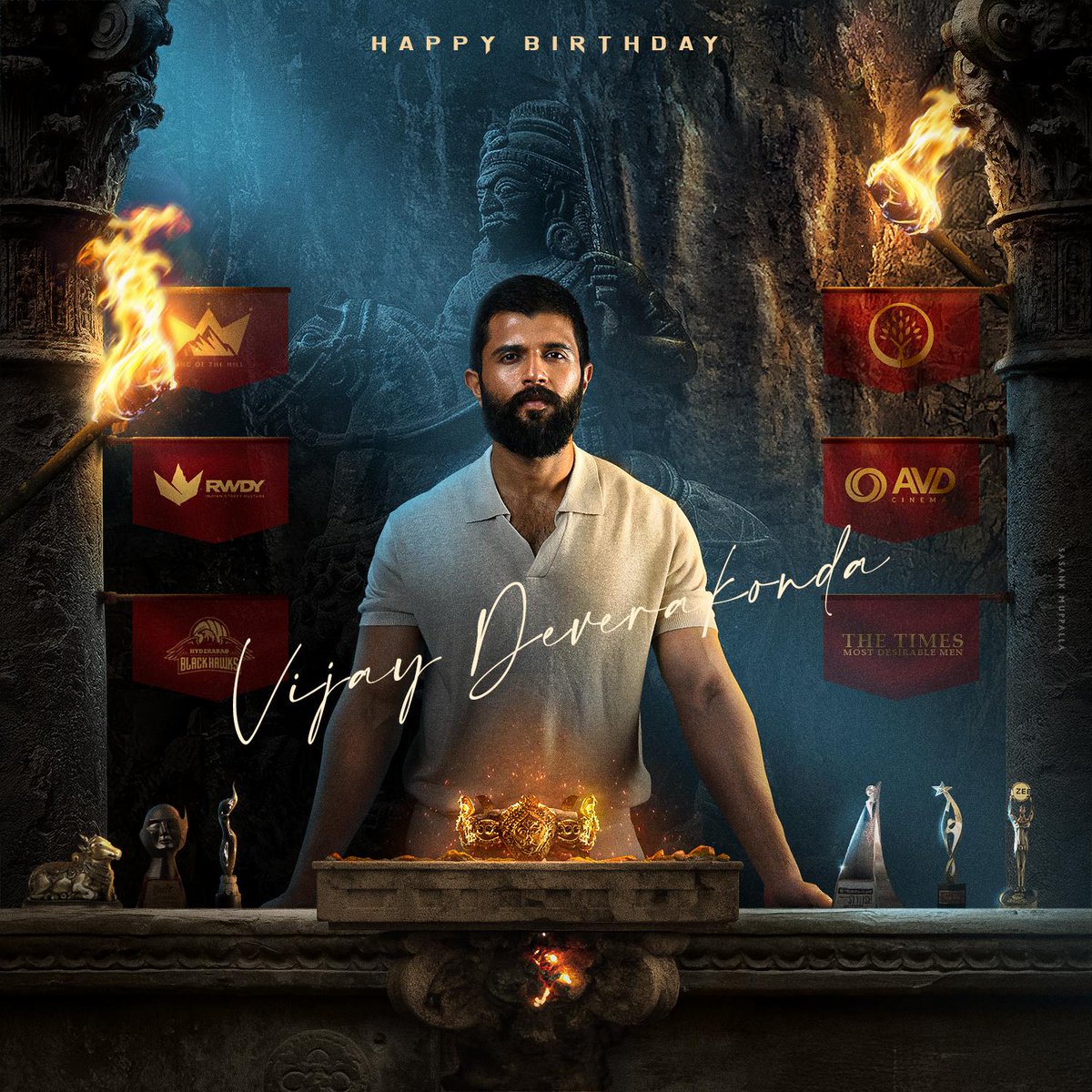 VdfcKurnool's tweet photo. #HBDVijayDeverakonda https://t.co/eoZL59edmC
