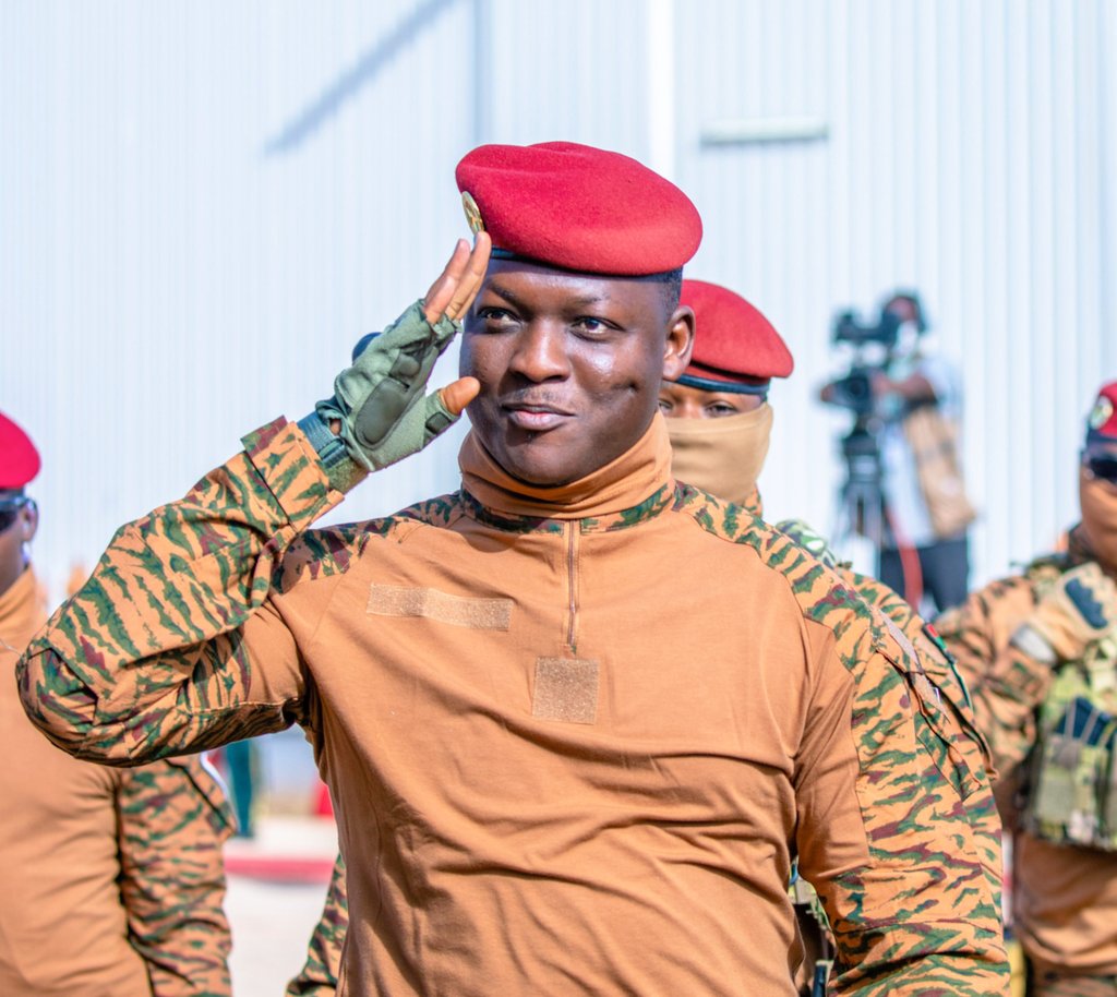 ☎️ Vladimir Putin: "Hello Captain; I hear you're doing good things in Africa. Would you like to attend our 80th victory parade?"

📱Ibrahim Traore: "Yes; sure. Absolutely; would love that...Russia has been our trusted ally for decades."

☎️ Putin: "Ok no stress; we will fetch you