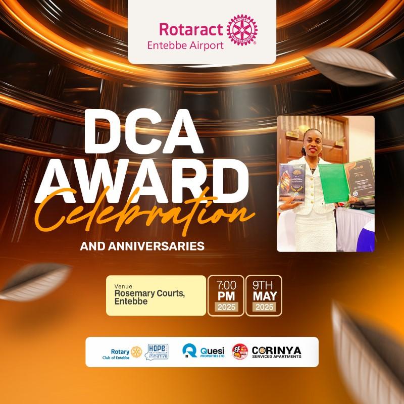 ROTARACT ENTEBBE AIRPORT-THE PILOTS ✈✈✈ - RID9214 (@rctebb) on Twitter photo Tomorrow Join us Celebrate our wins.
Location: Rosemary Courts, Entebbe.
Time: 7pm <a href="/RCEntebbe/">Rotary Club Of Entebbe (D9214)</a> <a href="/RotaractD9214/">Rotaract D9214</a> <a href="/mugumyaabbey19/">Mugumya Abbey</a> Tomorrow Join us Celebrate our wins.
Location: Rosemary Courts, Entebbe.
Time: 7pm <a href="/RCEntebbe/">Rotary Club Of Entebbe (D9214)</a> <a href="/RotaractD9214/">Rotaract D9214</a> <a href="/mugumyaabbey19/">Mugumya Abbey</a>