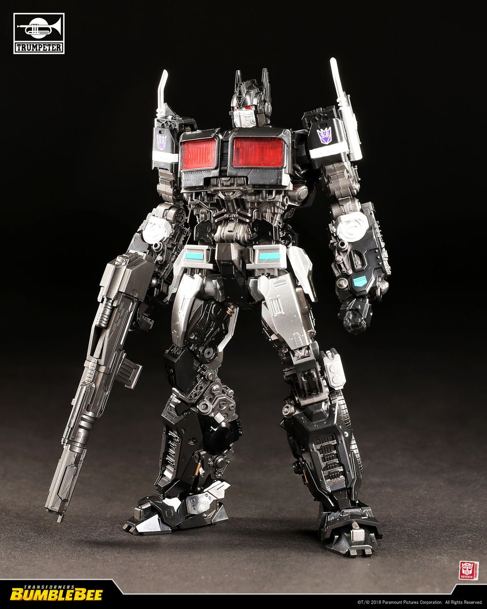 Robot_Recruits's tweet image. Back but in Black! Bumblebee-Movie inspired Nemesis Prime Smart Model Kit by Trumpeter is now in stock!
#nemesisprime #trumpetermodels #transformersbumblebee #Transformers 
robotrecruits.co.uk/product/trumpe…