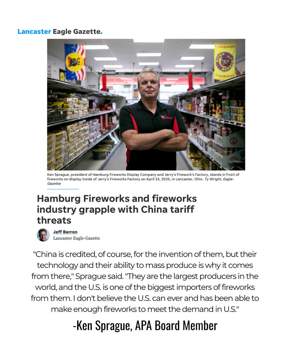 APA Board Member Ken Sprague sat down with the Lancaster Eagle Gazette to shed light on this important issue. From rising costs to industry challenges, the impact could be far-reaching. Don’t miss this insightful discussion! Read the full article here 👉 lancastereaglegazette.com/story/news/loc…