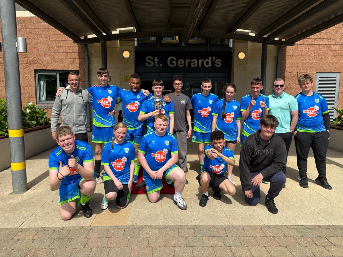 Congratulations to our footballers today who won the National IFA KS4&amp;5 football tournament up at the valley leisure centre