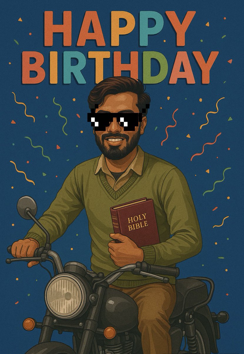 Give this man a big shoutout today. Happy Birthday, brother <a href="/shaheen_sahil8/">Shaheen Sahil</a>! Keep shining 😎 as you share the Gospel of $Jesus.