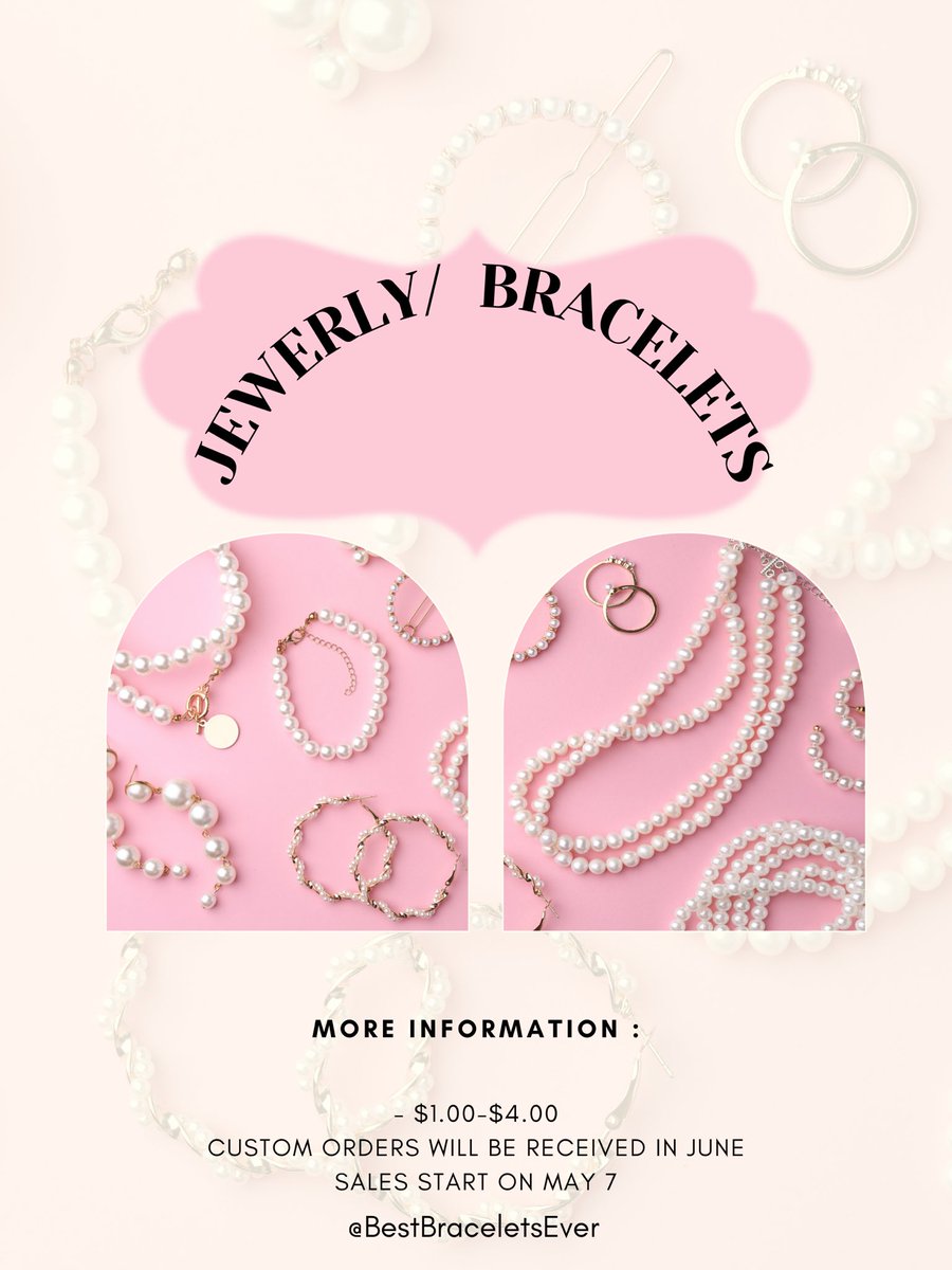 Thank you to the students who are involved in the jewelry and bracelet sales!!