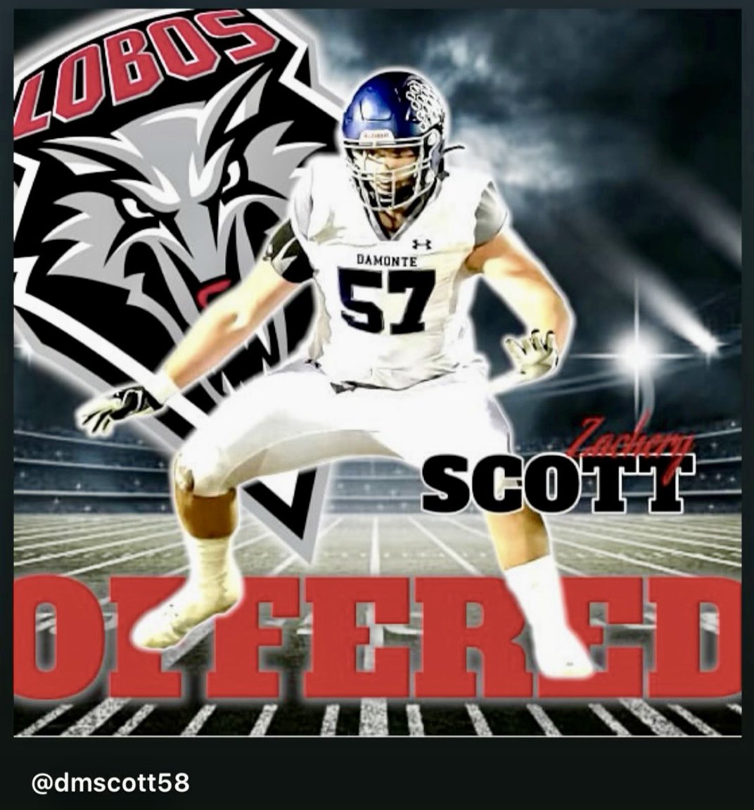 Damonte Ranch offfensibe lineman now has two D1 offers, UNLV and New Mexico