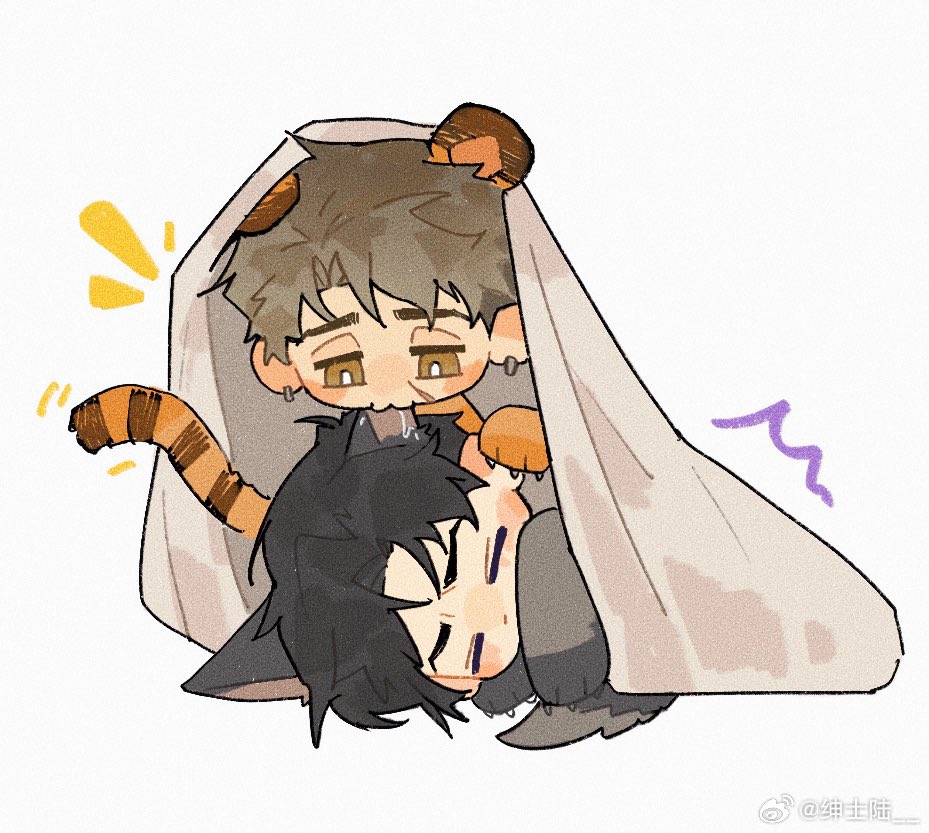 🐯🐺 Art by 绅士陆__
#WetSand #웻샌드