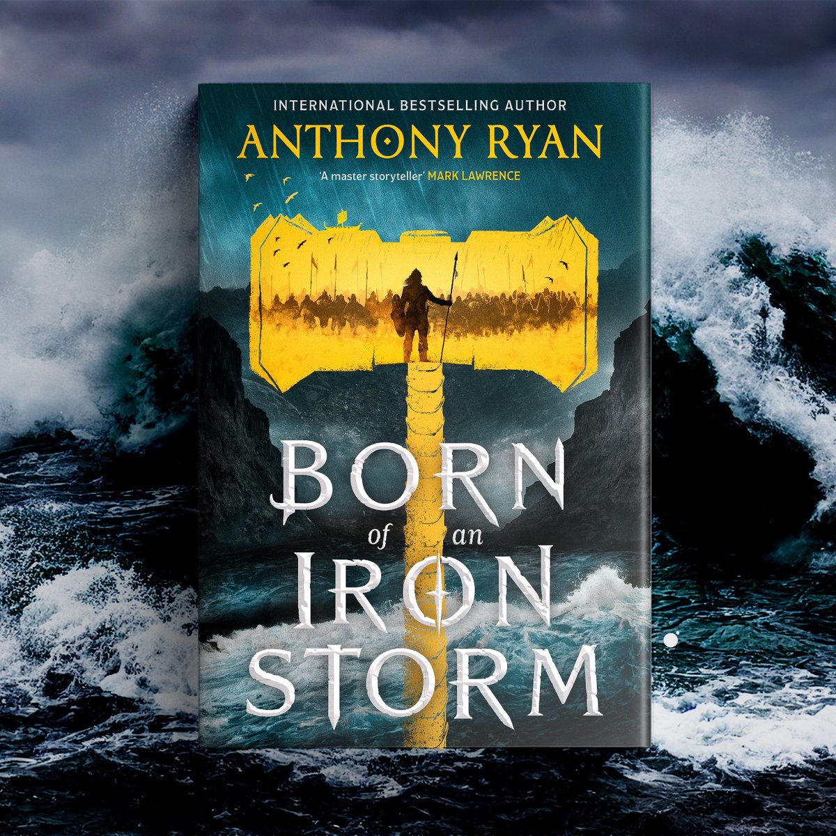 Calling all Anthony Ryan fans! We are thrilled to share the cover for Born of an Iron Storm!

Design by Ben Prior.

Born of An Iron Storm continues the epic tale begun in A Tide of Black Steel. Publishing AUG '25.

Order now
UK: brnw.ch/21wSvlB
US: brnw.ch/21wSvlA